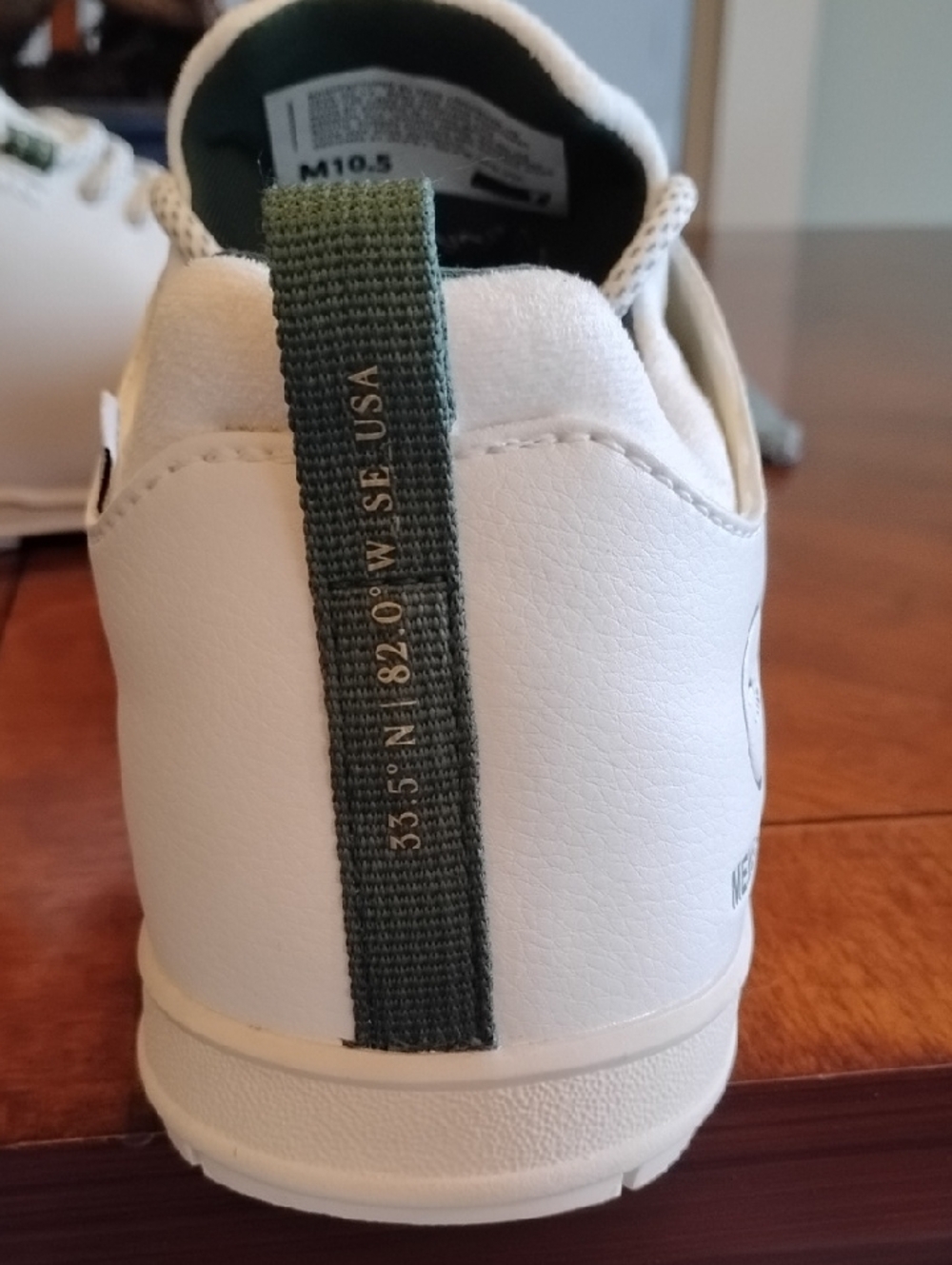 TRUE Linkswear OG 1.2 “Members Only” Limited Edition Golf Shoes White Green Mens - Picture 6 of 16